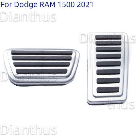 Pour Dodge RAM 1500 2021, capuchon et coussinet de pédale d'accélérateur/frein (boîte automatique) (1/2)