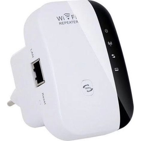 300M Wireless Access Point (AP) Signal Amplifier for Europlug-WiFi Repeater Supports WiFi-N, 2.4 GHz Standard (1/5)
