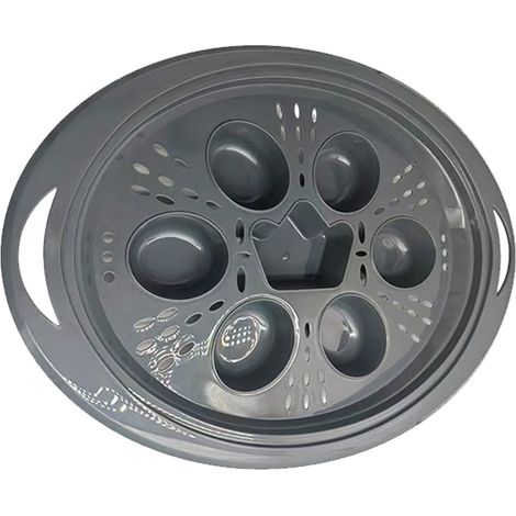 Supporto per Uova 7 Posti – Compatibile Thermomix TM5 TM6 TM31, in PP Robusto – Design Funzionale per Microonde e Colazione (1/5)