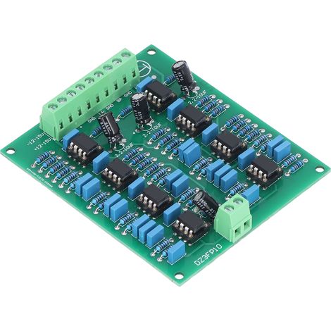 Module de préamplification 3 canaux NE5532, réglages aigus, médiums et graves. (1/5)