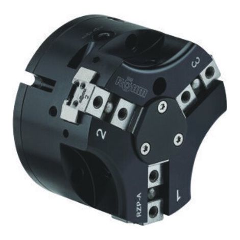 Röhm RZP-A 125/3-1 GA, Zentrischgreifer, großer Backenhub, Greifkraftsicherung Außenspannung - 434842 (1/5)