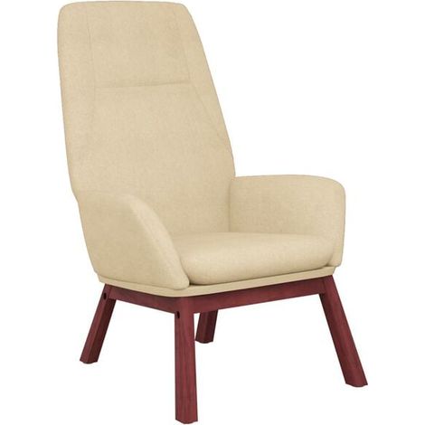 Chaise longue en tissu beige – Canapé relax moderne avec dossier réglable, idéal pour salon, chambre ou espace détente (1/5)