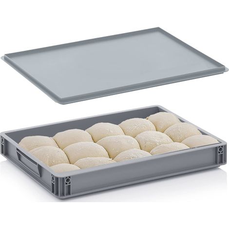 Recipiente grande para pizza con tapa. (1/2)