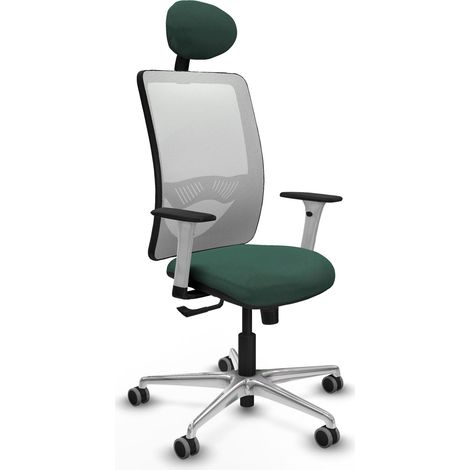 Sedia piqueras y crespo Zulema bianco rete confortevole (1/2)