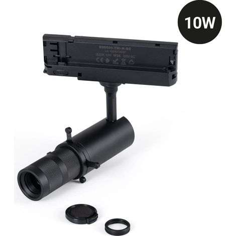 Proyector Shapeable Para Carril Trifásico - 10W - 20º-35 -