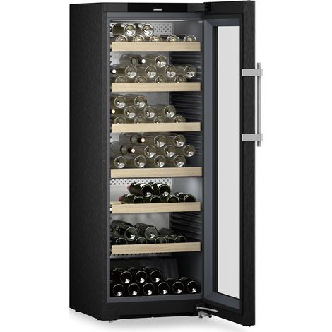 Liebherr WPbsi 5052 Cantinetta termoelettrica Libera installazione Nero 131 bottiglia/bottiglie