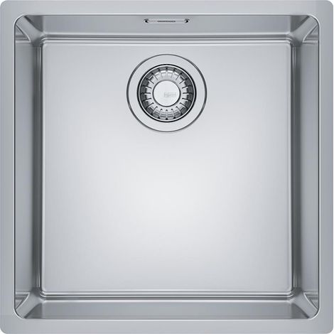 Franke Einbaubecken Maris MRX 210-40 Edelstahl, Drehknopfventil (1/2)