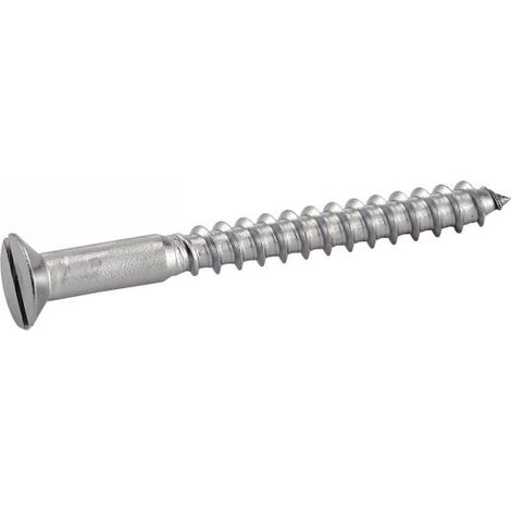 Schraube mit Senkkopf, gespalten - Edelstahl A4 3x16 mm - 200 Stück in der Packung