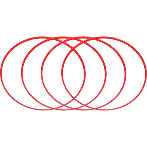Protecteur de Bord de Roue Rouge de 20 Pouces, Anneau de Garde D'abs à L'épreuve de Grattement pour les Véhicules Universels avec des Bords de Roue Plate, Taille R20 Hub (1/4)
