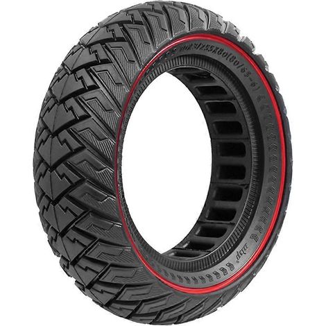 Pneu plein 9x3.0-5.5 pour trottinette électrique Kukirin G2 Propneu tout-terrain tubeless nid d'abeille de 9 poucesavant/arrière (1/5)