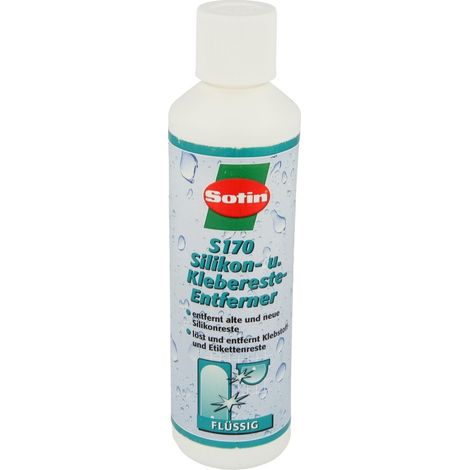 Nettoyant de résidus de silicone et de colle S 170, flacon souple 250 ml