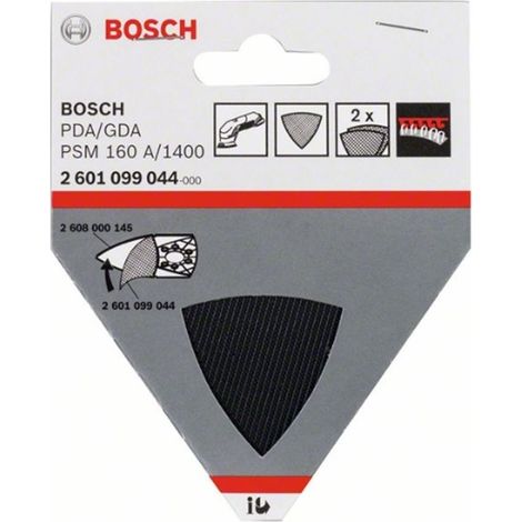 Bosch 2 601 099 044 - Repuesto de tejido con cierre de cardillo - - (pack de 2)