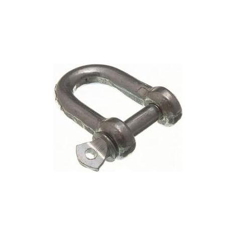 One Stop DIY Lot de 10 attaches d'attelage M6 BZP en acier résistant aux intempéries