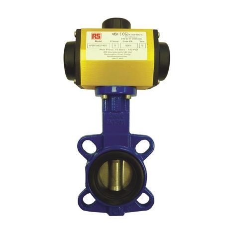 Vanne de process à commande pneumatique RS PRO ( Prix pour 1 )
