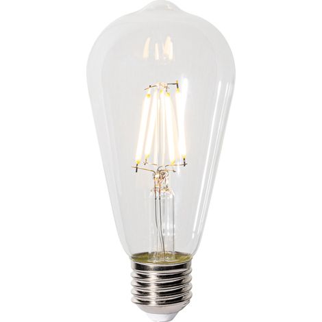 E27 Dimmbare LED-Glühbirne ST64 Klar 5W 600 lm 2700K (1/5)