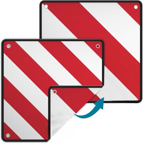 2in1 Réflecteur vélos de Signalisation pour Porte-vélos camping-cars homologué