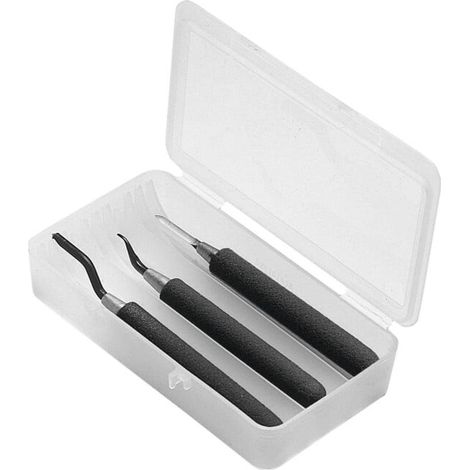 Noga Assortiment de mini-ébavureurs / grattoirs