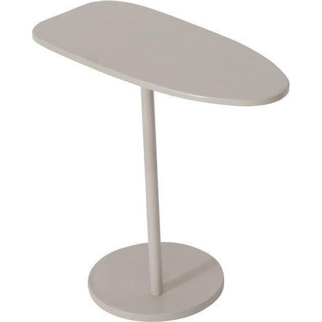 Boltze PLUTO mesa auxiliar beige 51,5 cm metal