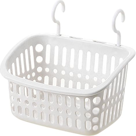 Panier Suspendu Pour Douche - En PP - Pour Salle De Bains Et Cuisine - Avec Crochet - 1 Pièce (1/4)
