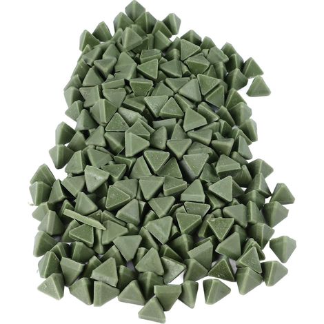 Abrasif triangulaire en résine pour le polissage de bijoux par vibration, 15 mm, 500 g (17,6 oz). (1/5)