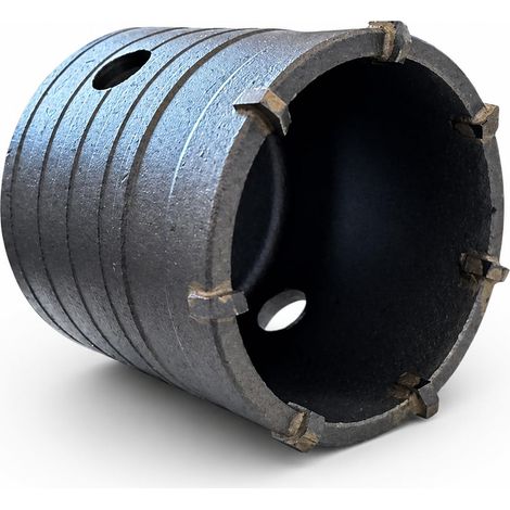 Carotteuse Ø 60 mm pour maçonnerie, béton, béton et pierre – Couronne pour perceuse avec filetage M22, compatible avec tiges SDS Plus et SDS Max pour installations et rénovations (1/5)