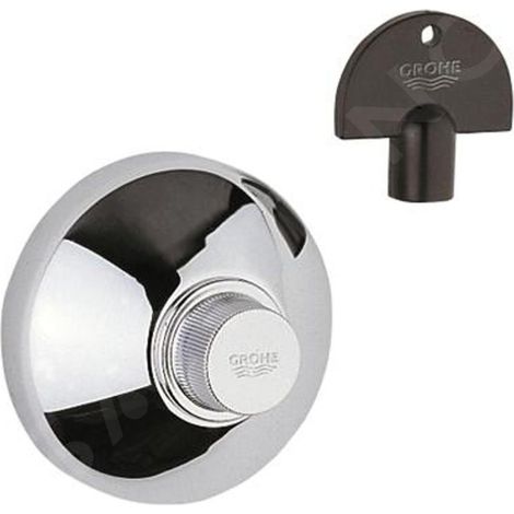 Grohe Robinet Encastre Atlanta Cles a Douille Profondeur de Montage, Chrome, 19841000, 20-200 mm (1/3)