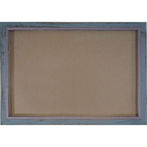[NEUWERTIG] Bilderrahmen HHG-371, Fotorahmen Holzrahmen, 36x51cm Shabby-Look Landhaus grau (1/5)