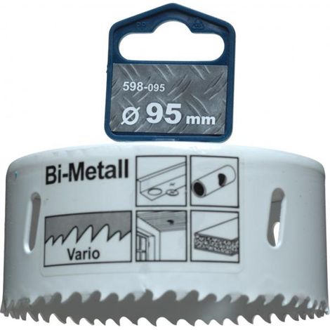 KWB - FRESA A TAZZA BIMETALLICA HSS-CO 95MM