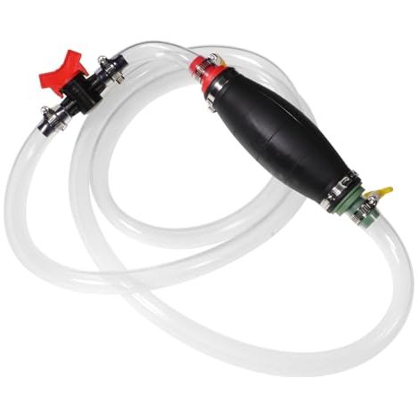Pompe De Transfert Manuelle Pour Essence Et Eau Avec Tuyau Automobile - (1/5)