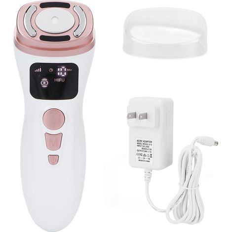 Machine RF 3 en 1 : Lifting et Raffermissant Visage, Appareil EMS Fréquence Radio pour Soin Peau Femme, Prise US 100‑240V (1/5)