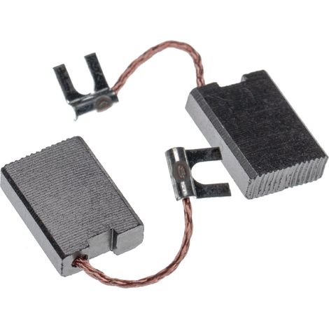 vhbw 2x Kohlebürste 6,3 x 15 x 22 mm kompatibel mit Bosch PWS 1800 (0 603 257 048), PWS 1800 (0 603 257 803) Elektrowerkzeug