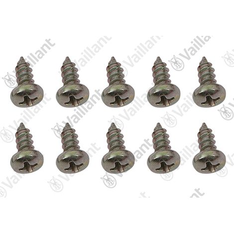 10 pièces de vis cylindriques