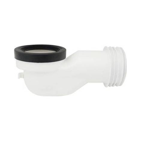 RALLONGE COURBÉE POUR WC AVEC JOINT D'ÉTANCHÉITÉ Dimensions : Diam. 90 - 90/110
