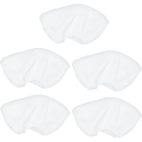 Panni in microfibra per scopa a vapore, 5 pezzi, per SC1 SC2 SC3 SC4 SC5 SV7, manicotto di ricambio ad alto assorbimento d'acqua (1/5)