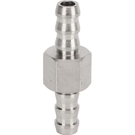 Adaptateur en T en acier inoxydable 304 avec caoutchouc haute performance pour manomètre ou capteur de pression de carburant, compatible avec un diamètre intérieur de 9,5 mm (3/8 po). (1/5)