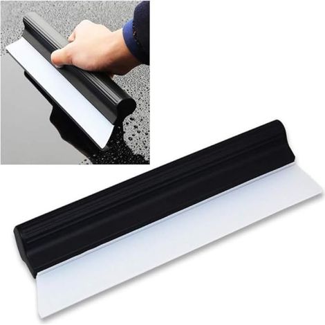 Raclette pro auto 26,7 cm – lame silicone double, séchage rapide, barre en T, pour voiture/camion