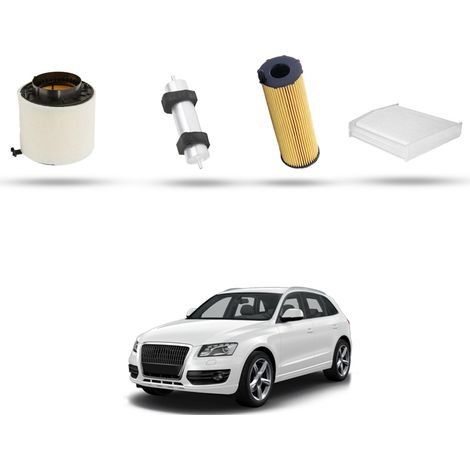 Kit Tagliando 4 filtri compatibile con Audi Q5 (8RB) 3.0 tdi 155kw dal 2008 (1/5)