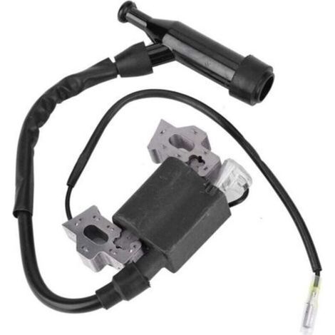 Bobine d'Allumage, Pièces de Générateur pour Générateur à Essence 168F-170F 2KW/3KW, Bobine d’allumage de Rechange avec Bougie d'allumage, bobine allumage (1/5)