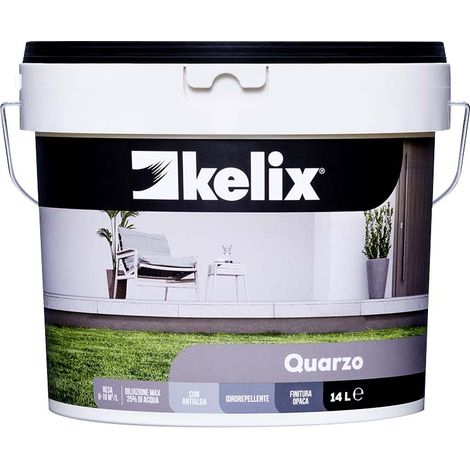 KELIX Pittura al Quarzo Kelix Bianco 14lt