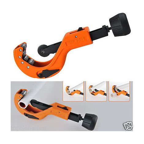 TAGLIATUBO TAGLIATUBI A ROTELLA PER TUBI 6-64mm IN RAME POLIETILENE PVC RESISTEN