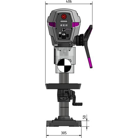 OPTIMUM 3020620T TALADRO OPTIDRILL DP 26-T - 230V (1/5)
