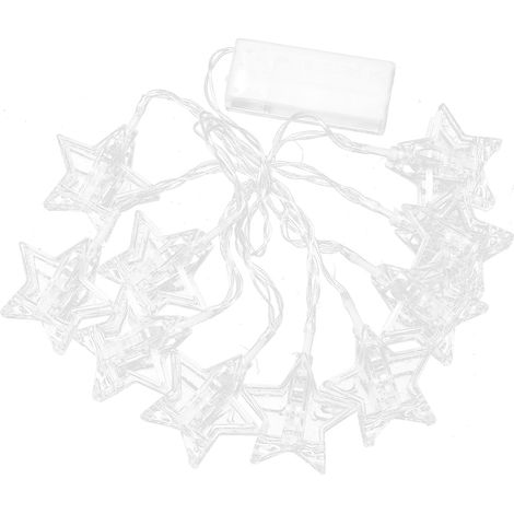 String Light - Led Star Clip Lamp - Warm White - For Bedroom Wedding Party Decoration - 1 Unit (1/5)