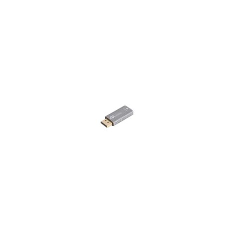 Adaptador Lanberg DisplayPort (macho) - HDMI (hembra) 4K plateado