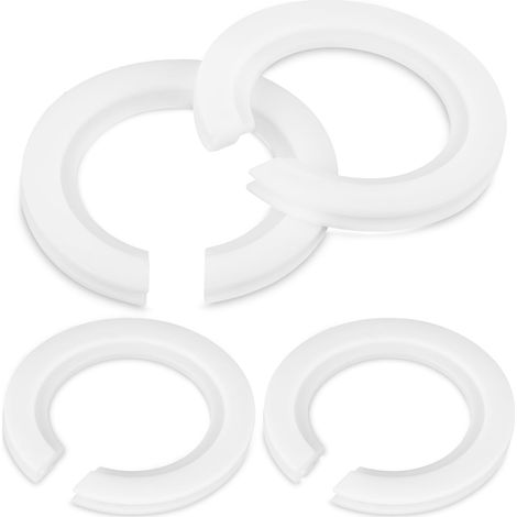 E27 à E14 adaptateur 4 pièces convertisseur d abat jour anneau 42 mm à 29 mm adaptateur d abat jour E27 à E14 pour soutenir l abat 0 virgule 45 cm