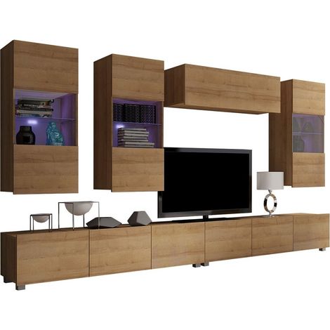Conjunto de salón Remus V, Roble dorado