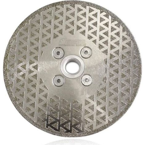 125mm electrolytic diamond saw blade for cutting and grinding stone, granite, marble and tile.