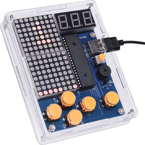 POFET Les Kits de Pratique de Soudure pour Console de Jeux rétro Portables prennent en Charge l'usb pour Les débutants Qui apprennent à souder (1/5)