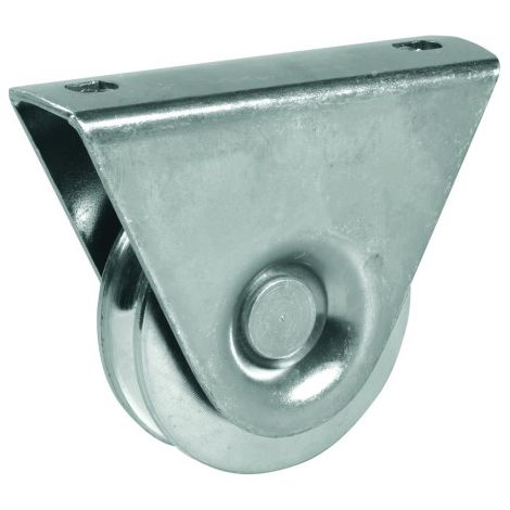 RUOTA CON SUPPORTO ESTERNO PER CANCELLI GOLA Y 80 mm (1/2)