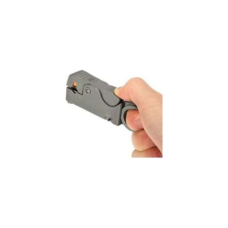Dénudeur de Câble Coaxial Outil de Dénudage Coupe-Câble Précis pour RG6 RG59 Connecteurs F BNC (1/4)