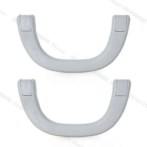 2 Stück Dachgriffe an der A-Säule für Mitsubishi Pajero Montero Shogun V31 V32 V33 V73 V77 (1991–2006) MB769617 – Ein Paar, Grau